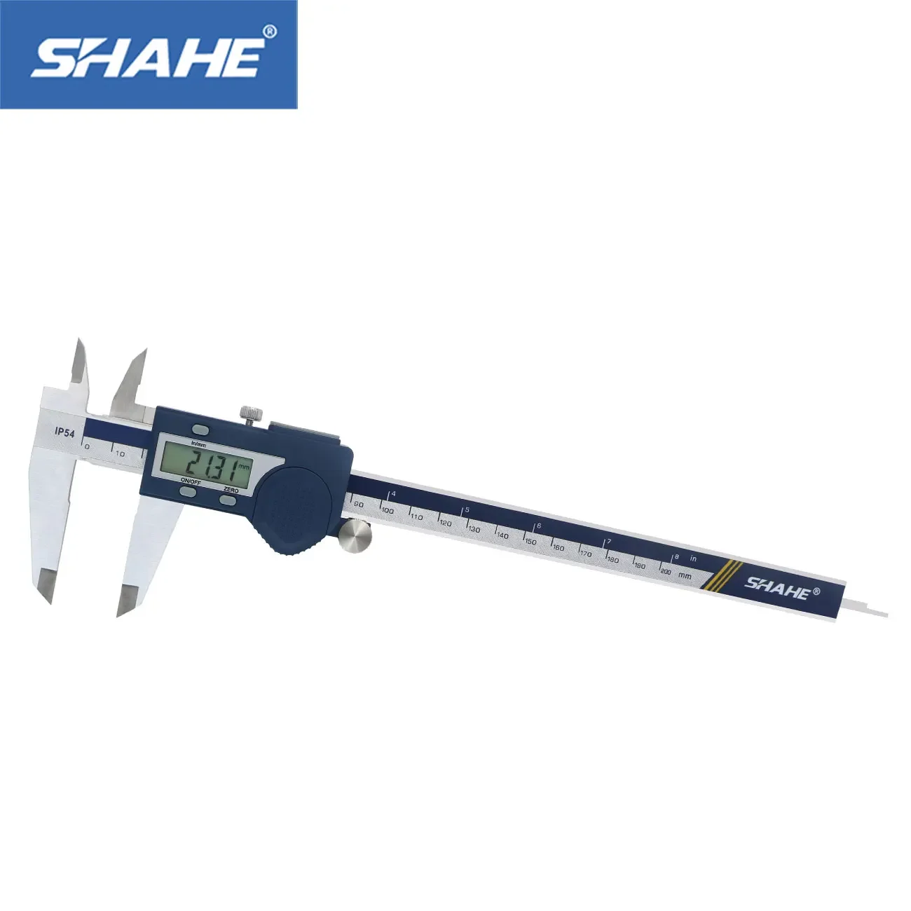 

SHAHE Digital Caliper 200 mm 0.01 mm Stainless Steel Vernier Caliper Paquimetro Digital Micrometer 200 mm Measuring Tools