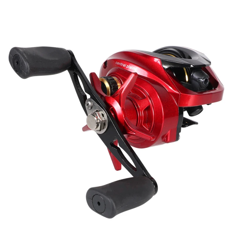 Hot Sale Metal Spool Anti-Saltwater Baitcasting Fishing Reel Gear Ratio  7.1:1 Left/Right Hand Fishing Wheel