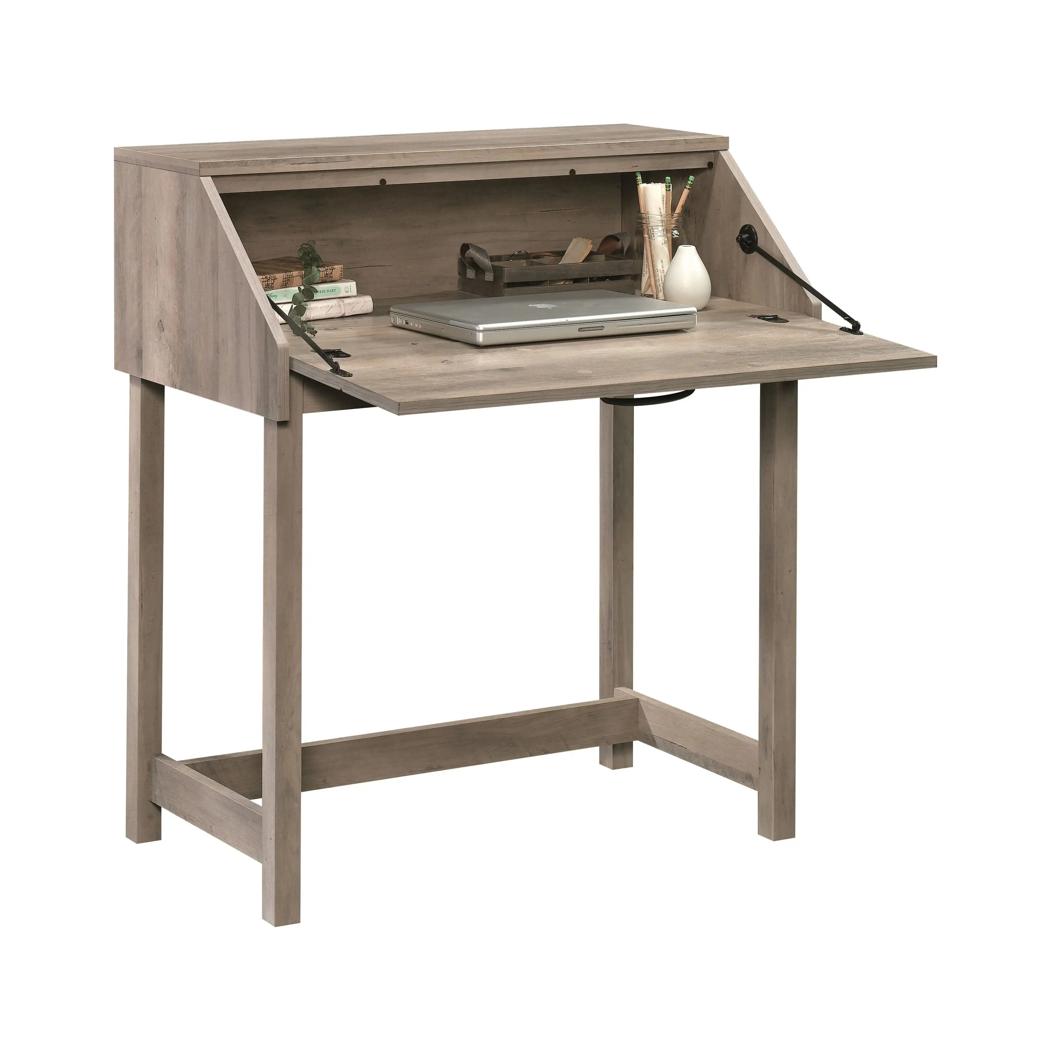 

Better Homes & Gardens Modern Farmhouse Secretary Desk, Rustic Gray Finish