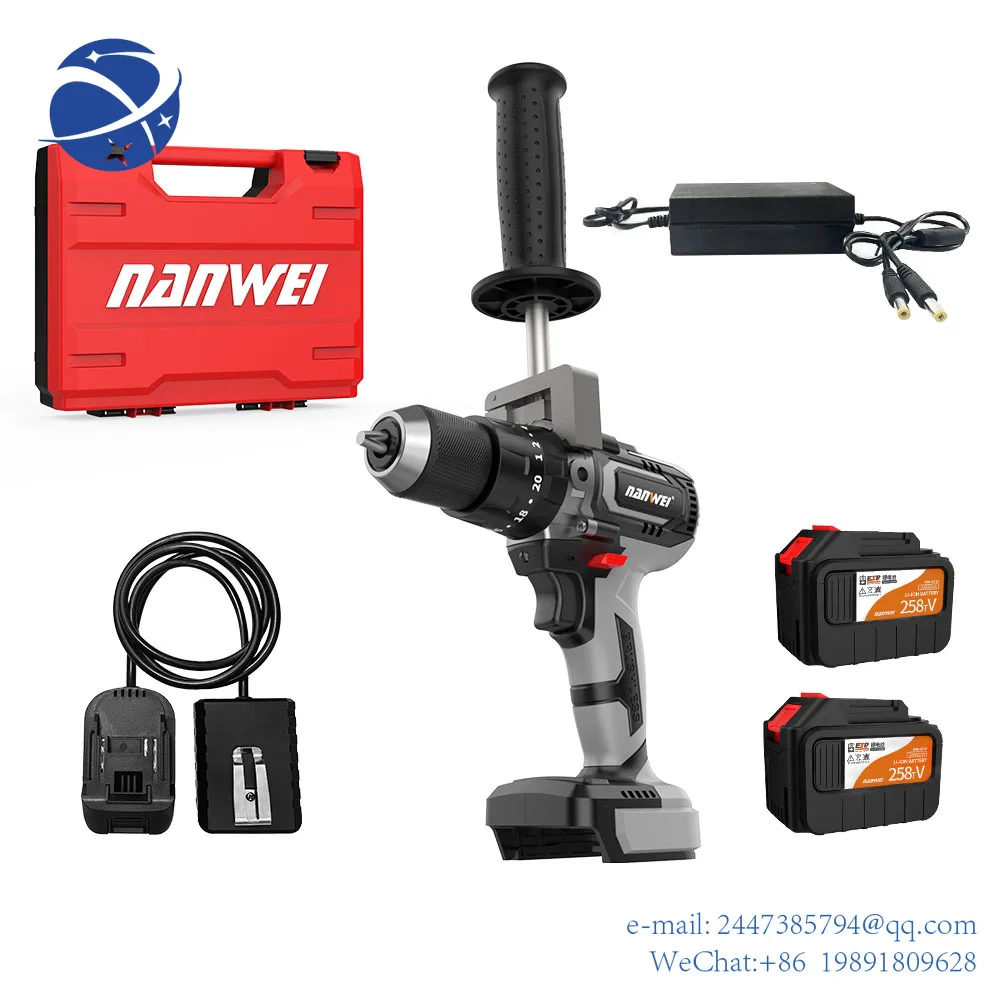 

Yun Yi NANWEI ice fishing auger drill with Lithium Battery Max torque 150N.m Powerful Ice Drill Driver