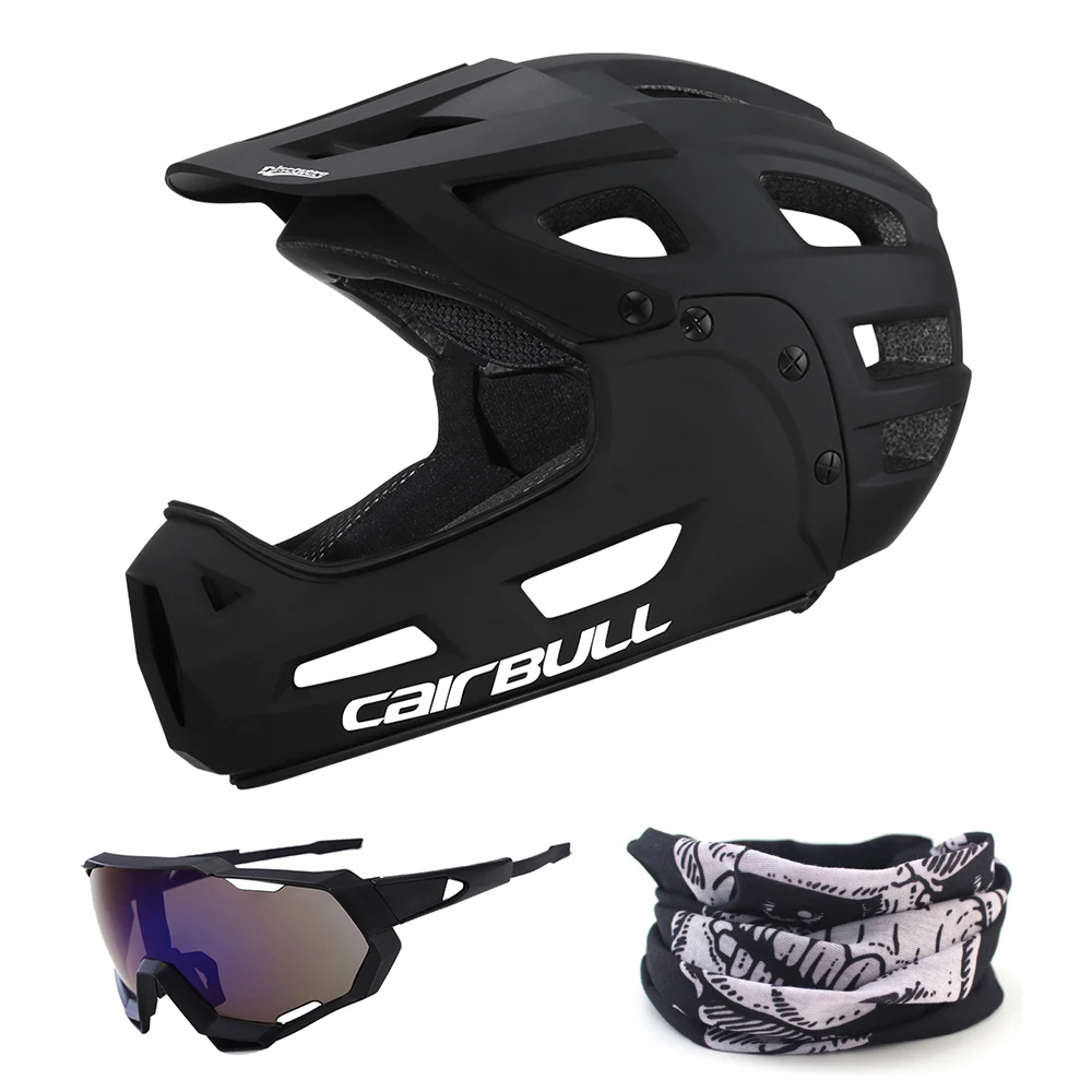 

Cairbull MTB Full Face Helmet Adult DH Downhill Bicycle Motocross Off-road Safety Helmets Mountain Bike Unisex Cycling Equipment