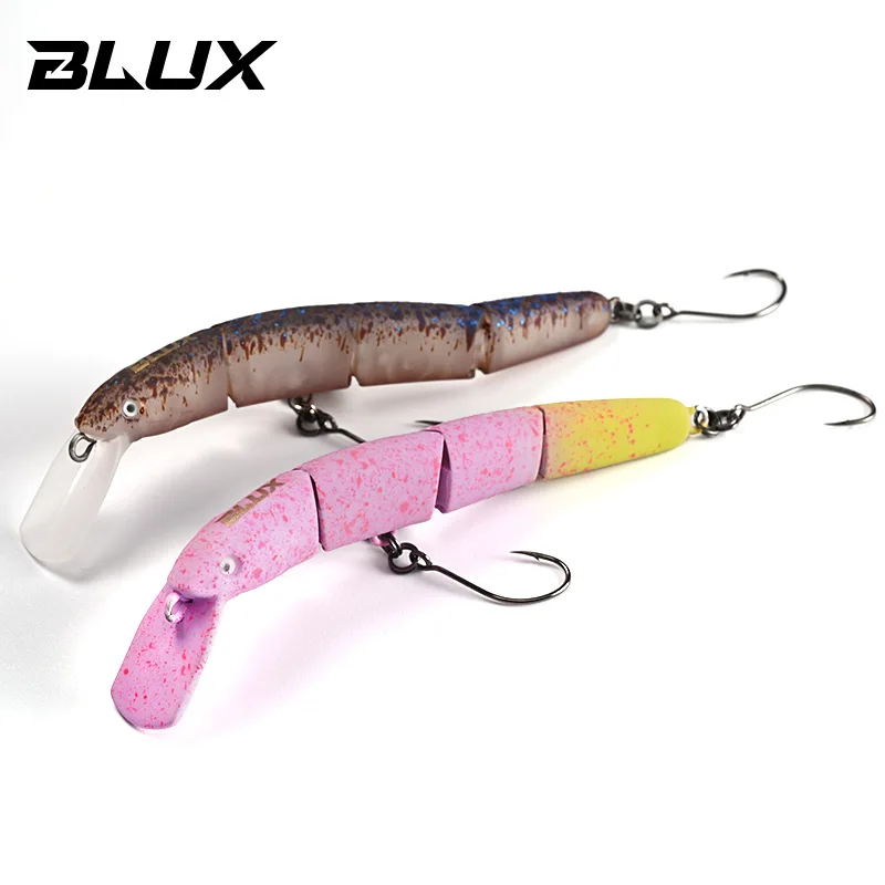 BLUX HYDRAM-S Joint Minnow 70mm 4g 0.2-0.6m Fishing lure Sinking Crank Wobbler Area Trout  Stream Freshwater Bait Gear 6