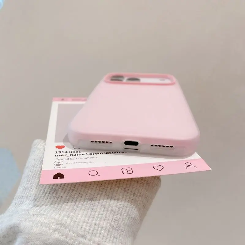 Candy Color Frosted Glow Matte Soft Phone Case Cover