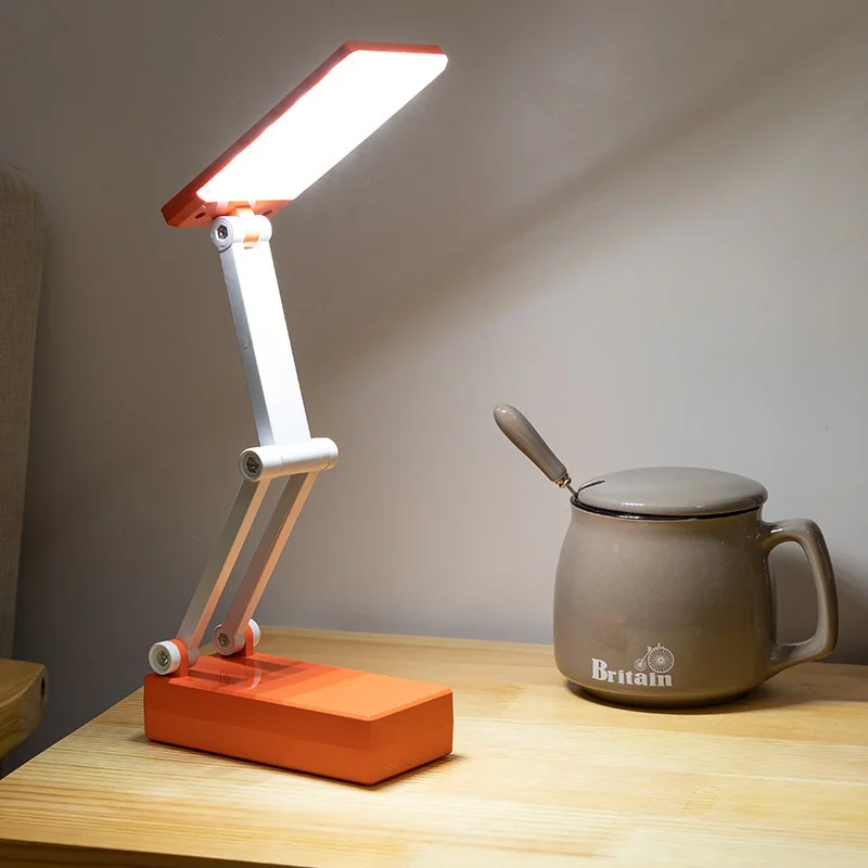 

LED Desk Lamp, USB Study Lamp Table Rechargeable Foldable Student Reading Light