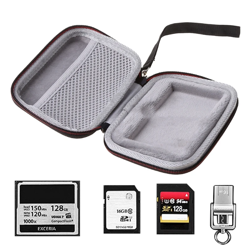 

2.5 Hard Disk for Case Portable HDD for Protection Bag for T7 2.5‘’ Hard S Portable SSD EVA Travel for Case Storage Bag Carrying