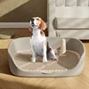 Large Size Pet Litter Box-Portable Dog Training Toilet with Puppy Pad Holder Tray Indoor Dog Potty & Pet Toilet for Puppies/Dogs 3