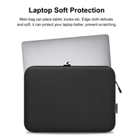 funda tableta bag 16 15 13 inch laptop briefcase cover with zipper suitable for 15-16.7 14-15 12.5-13.5 inch laptop bags - Image 4