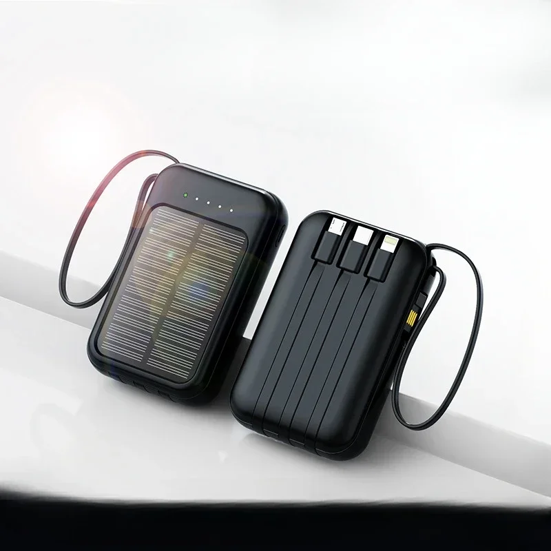 Treasure Mini Outdoor 20000 MAh Charging Battery Charger Supply Solar Self-contained Camping Mobile Power Solar Energy