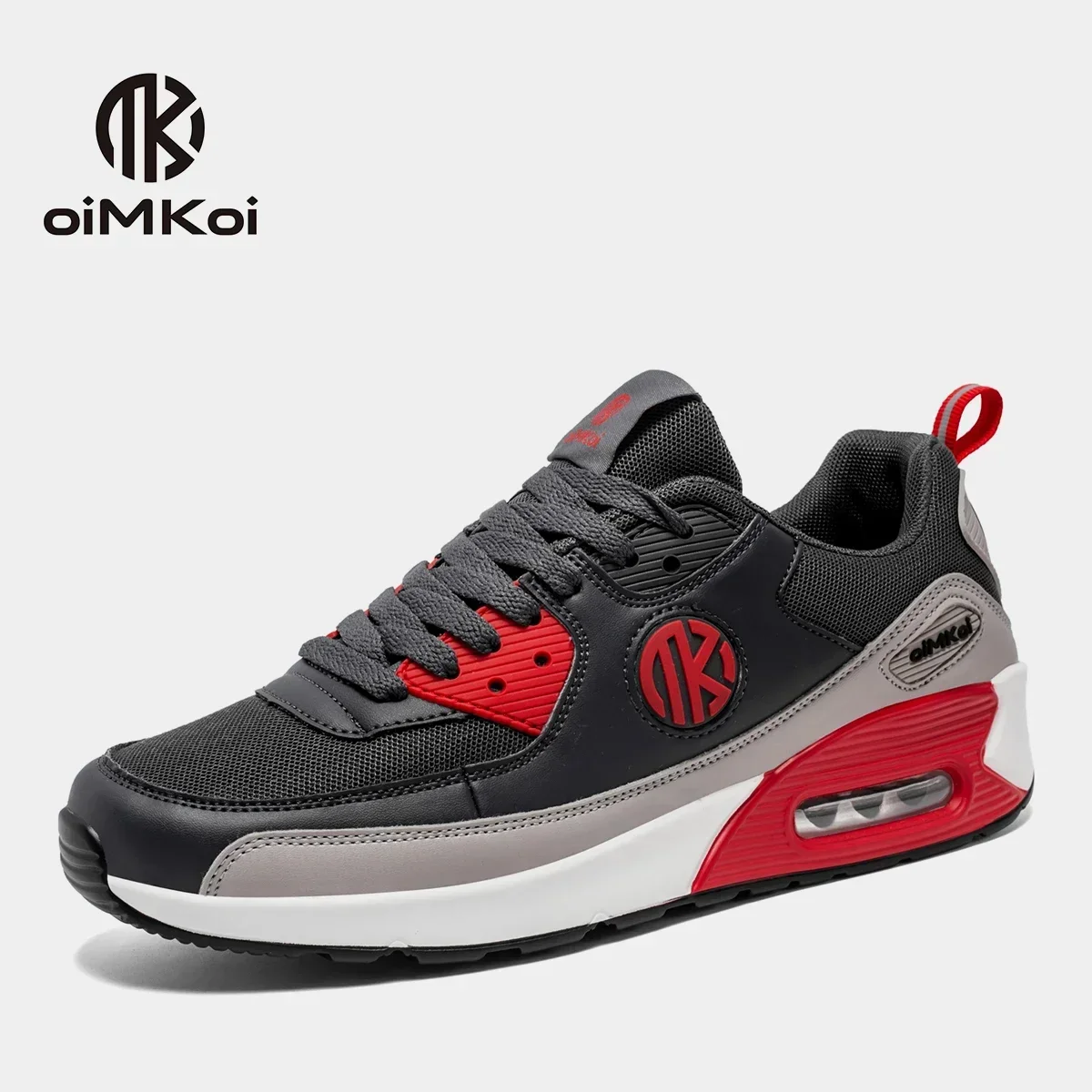 OIMKOI MK9388 Men/Women Fashion Ai Cushion Running Shoes Breathable Zapatillas Hombre Couple Fitness Sneakers