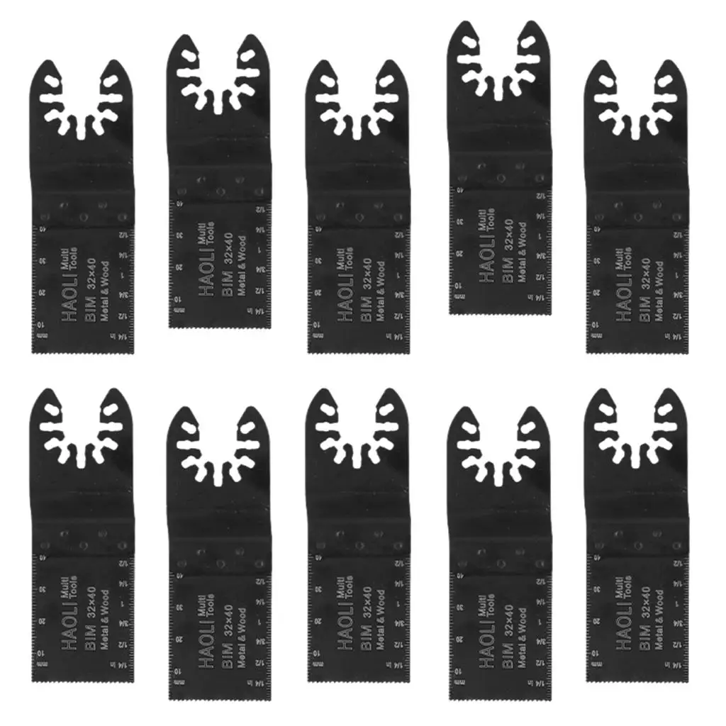 10Pcs Saw Blade, Multifunctional Universal Oscillating Bi Saw Blade Home