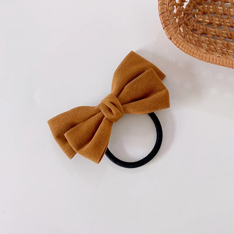 Large Bows Elastic Hair Bands Ties For Women Girls Bowknot Ponytail Rubber  Bands Scrunchies Hair Bows Clips Gum Hair Accessories - Scrunchie -  AliExpress