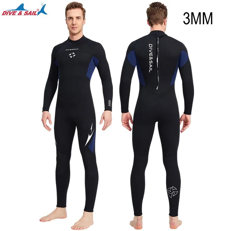 

3MM Neoprene Full Body Men Women Snorkeling Spearfishing Diving Suit Scuba UnderWater Hunting Surfing Swim Keep Warm WetSuit