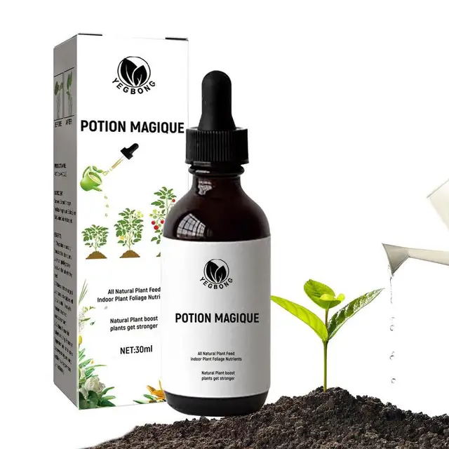 Növényi Lomb Műtrágya 1,01Oz Trópusi Szobanövény Élelmiszer Folyékony Beltéri Tápanyag -Oldat