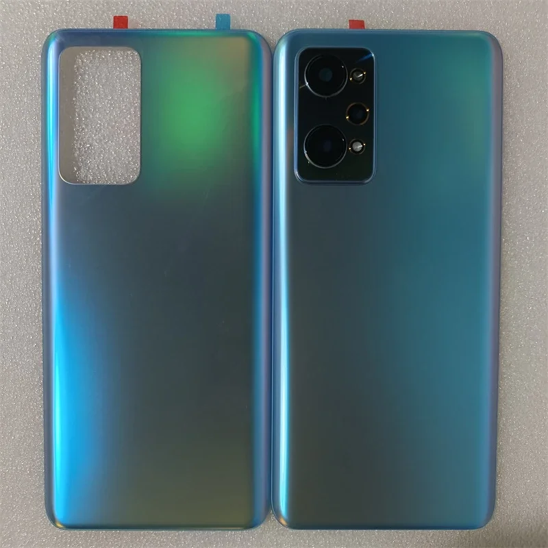 Realme GT Neo 2 RMX3370 하우징 케이스용 배터리 백 커버 후면 도어 유리 패널