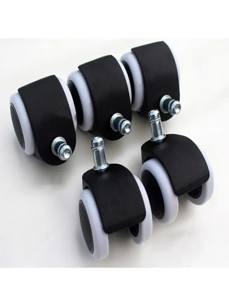 

(5 packs) Universal Swivel Chair Wheel Caster Office Roller Computer Accessories Pulley Sroyuan