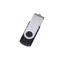 Sleek Metal USB Flash Drive - High - Capacity Storage Solutions - 4GB (Silver)