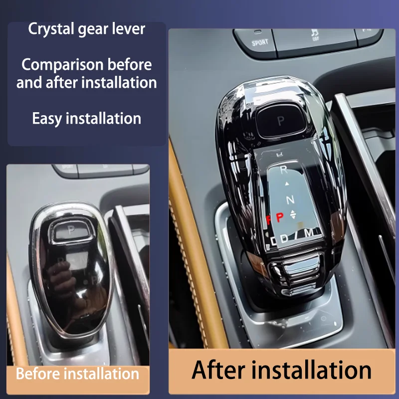Cadillac XT5 2016-2018용 Baificar 브랜드의 새로운 수정 크리스탈 기어 레버