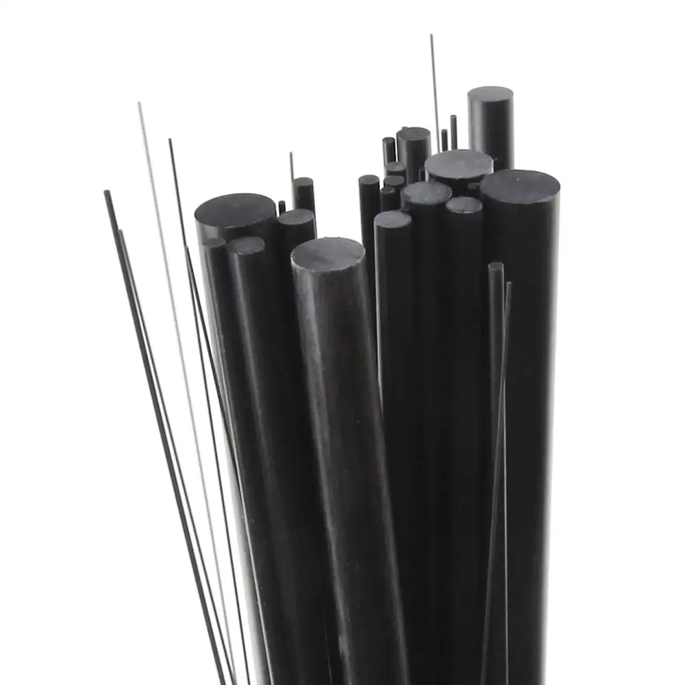 Carbon Fiber Rod Set - Multiple Diameters & Lengths