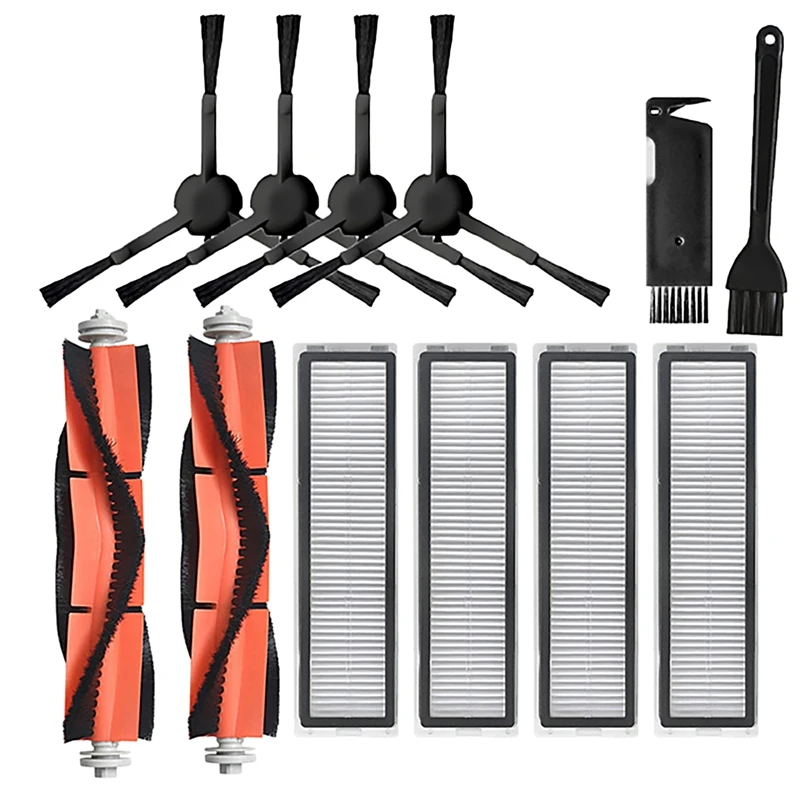 

12 Pcs Suitable For Mijia Chasing L 10 Pro Sweeping Robot Sweeping And Mopping All-In-One Accessories