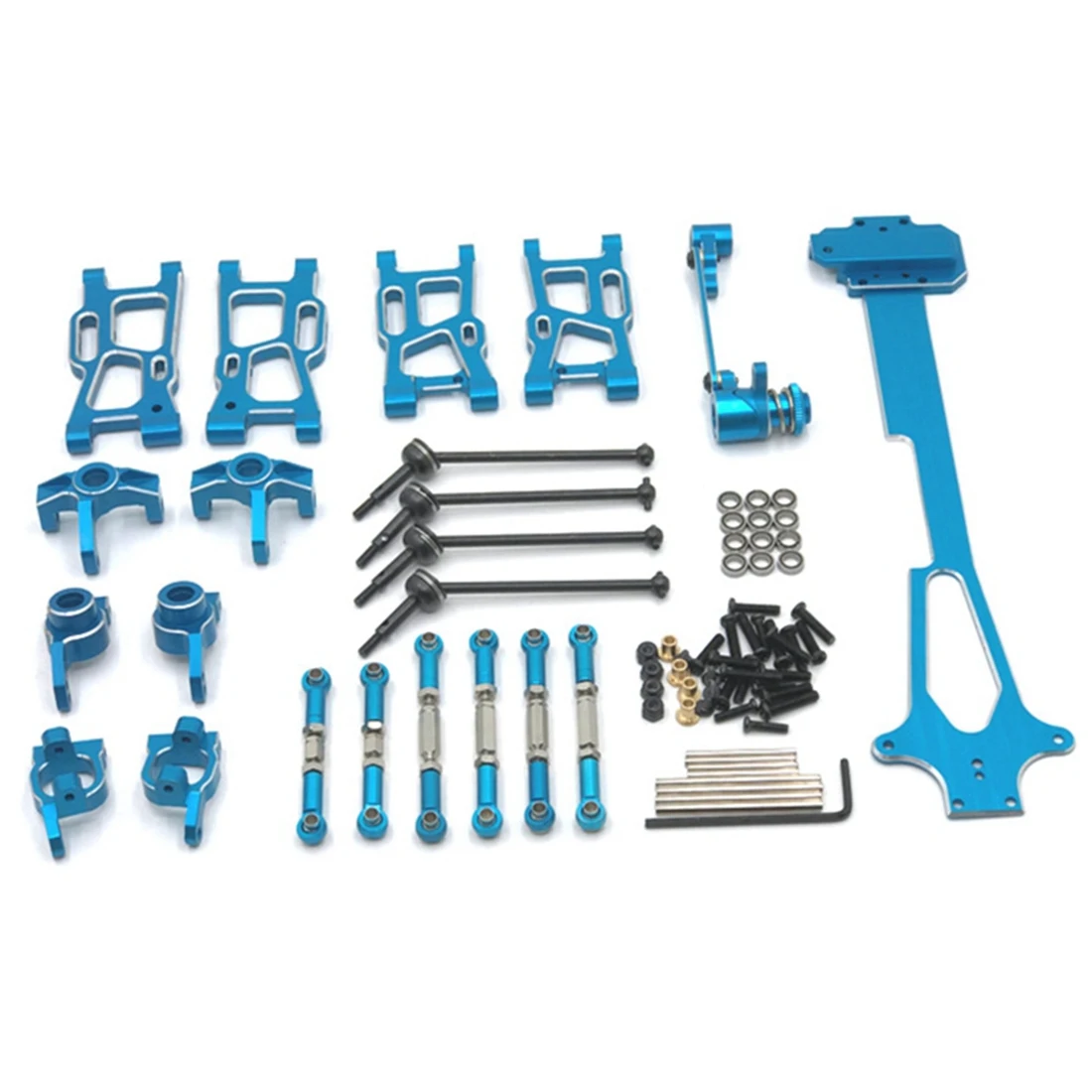 

Metal Upgrade Accessories Modification Kits for Wltoys 144001 144002 144010 124017 124018 124019 RC Car Upgrade Parts ,2