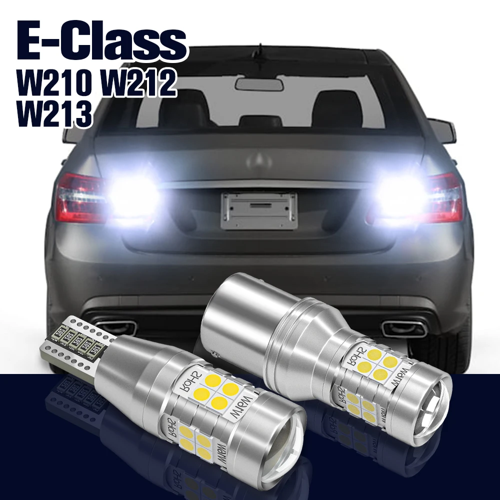 

"Reverse Light 2x LED Bulb Backup Lamp For Mercedes Benz E Class W210 W212 W213 Accessories 1995-2002 2009-2016 "