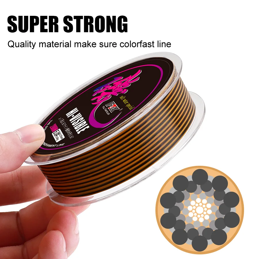 FTK 200M Rock Fishing Line Semi Floating Boat For Sea Saltwater Fishing Super Wear-resistant And Strong Equipment
