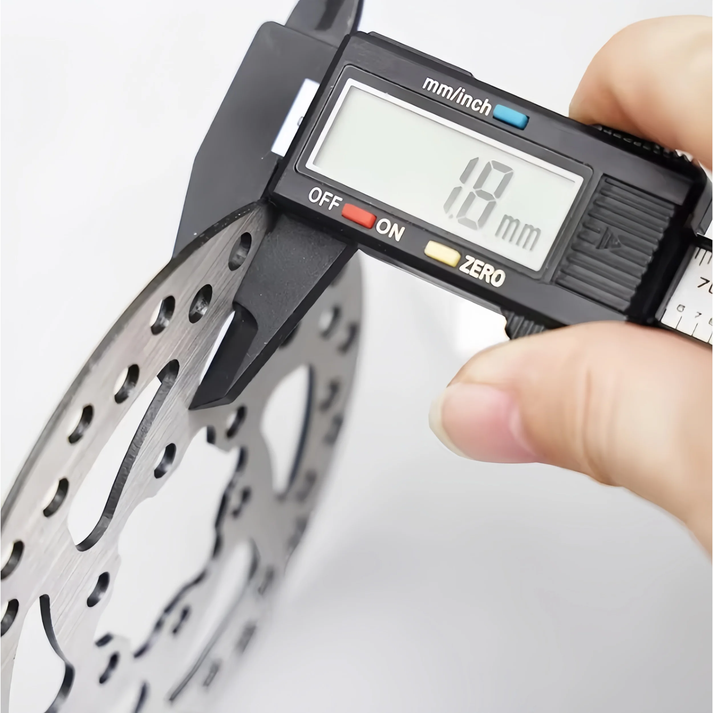 Disco freno a 6 fori da 120 mm resistente all'usura per scooter elettrici JOYOR S5/S8-S/S10-S, accessori per scooter elettrici - immagine 4