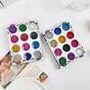 12-Color Nail Glitter Sequins Set Gold & Silver Foil Paper Dried Flowers Crystal Clay for DIY Art Crafts Nail Art Toys 2