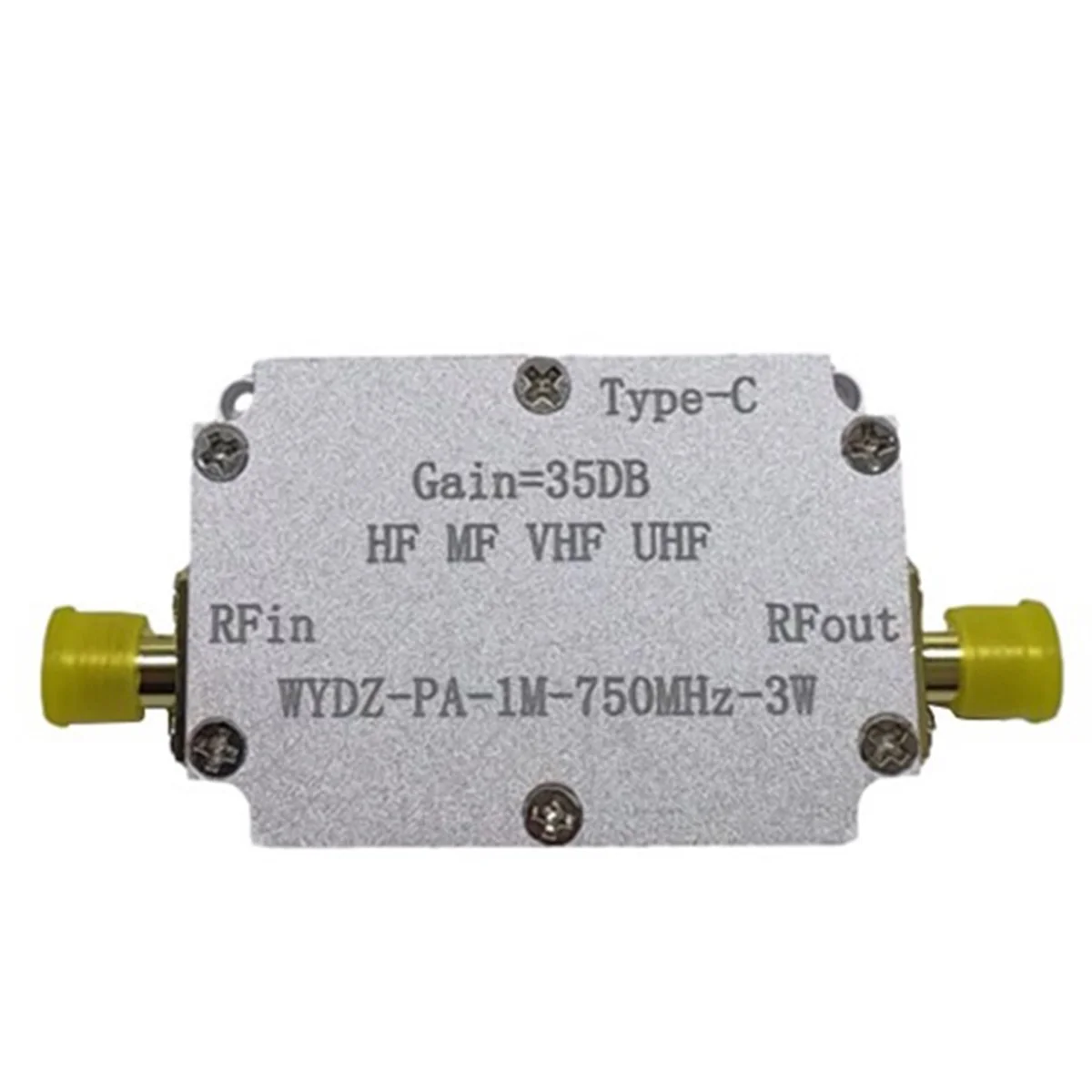 

1 м-750 м 3 Вт HF FM VHF UHF Усилитель коротких волн со стандартным Fm-передатчиком, многофункциональная широкополосная Rf Плата усилителя
