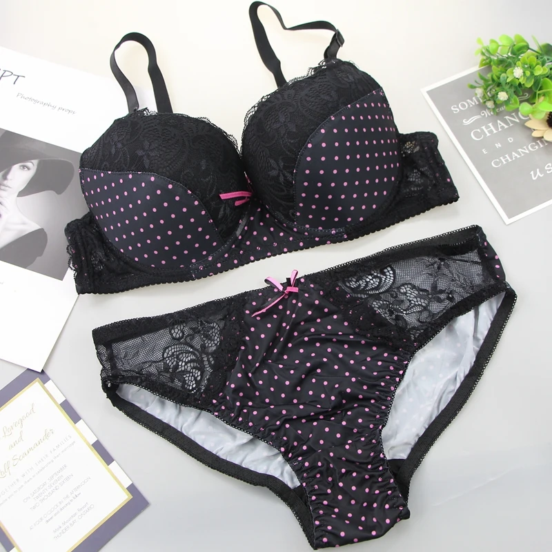 2022 New Sexy Women Bras Set Embroidery Lace Female Lingerie 34/75 36/80 38/85 40/90 42/95 44/100 BCDE Cup Underwear