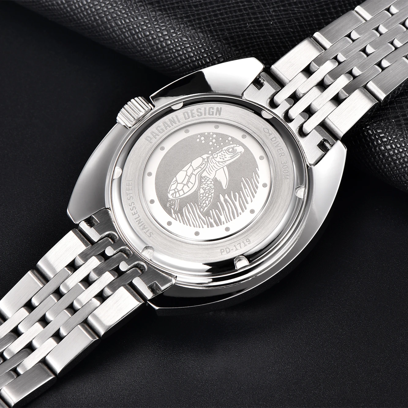 PAGANI DESIGN 2023 New Men\'s Mechanical Watch Sapphire NH38 And 316L Stainless Steel 30bar Waterproof Military Automatic Clock
