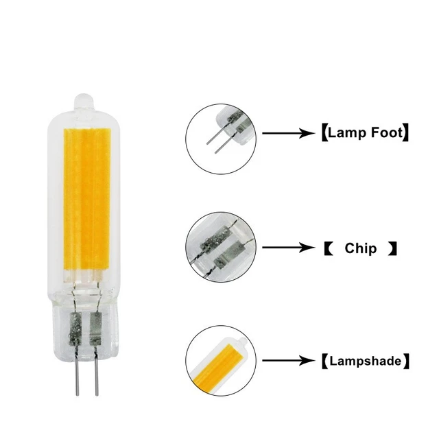 5Pcs/Lot COB G4 Bulb LED 7W LED Lamp Crystal LED Light Lampadine Lampara  220V AC/DC 12V Ampoule LED Bulbs Replace Halogen Lamps - AliExpress