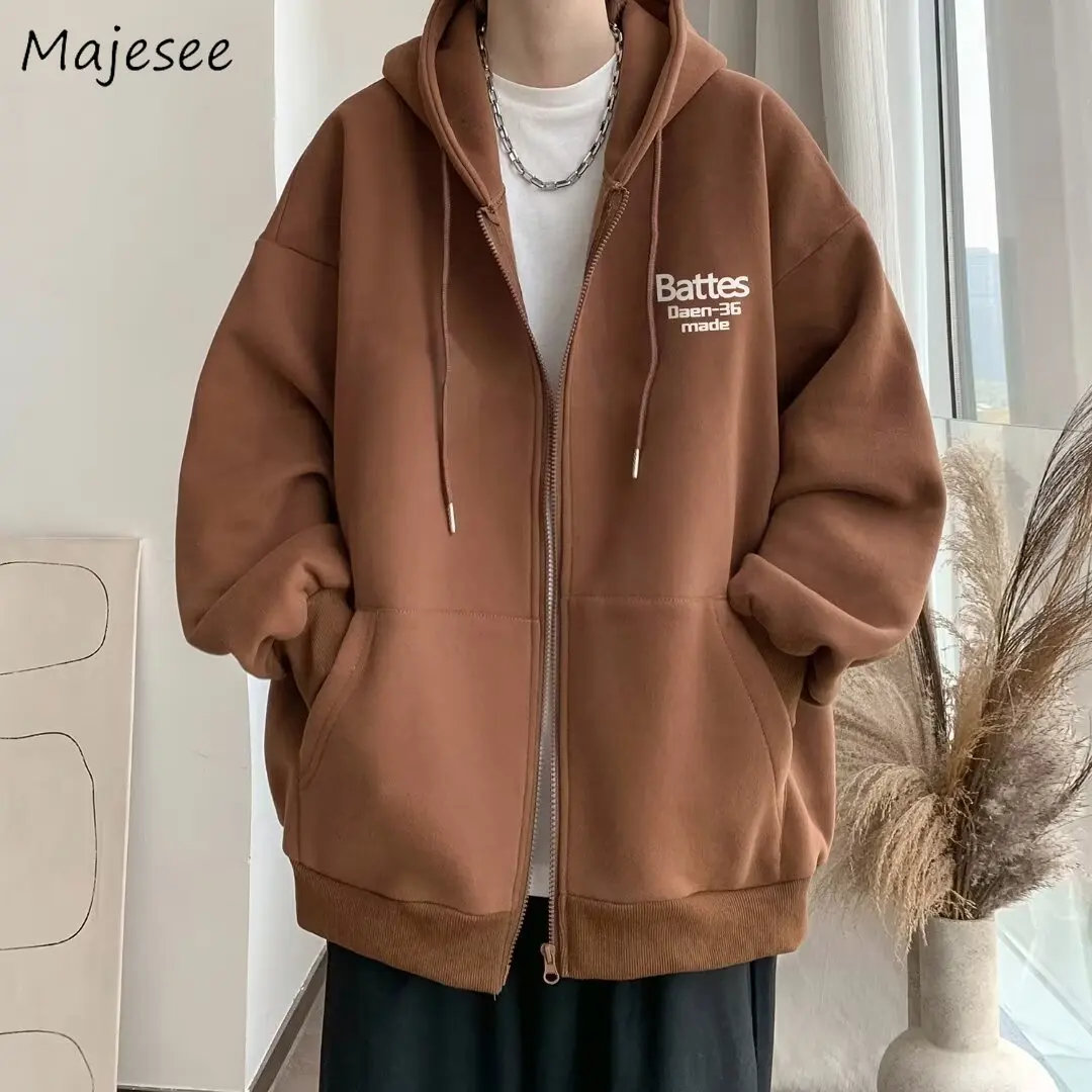

Hooded Hoodies Men Fashion Plus Velvet Thicker Warm Hip Hop Harajuku Outwear Handsome Youthful Vitality Streetwear Y2k Clothes