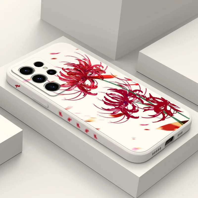 Elegant Higan Flower Phone Case Cover