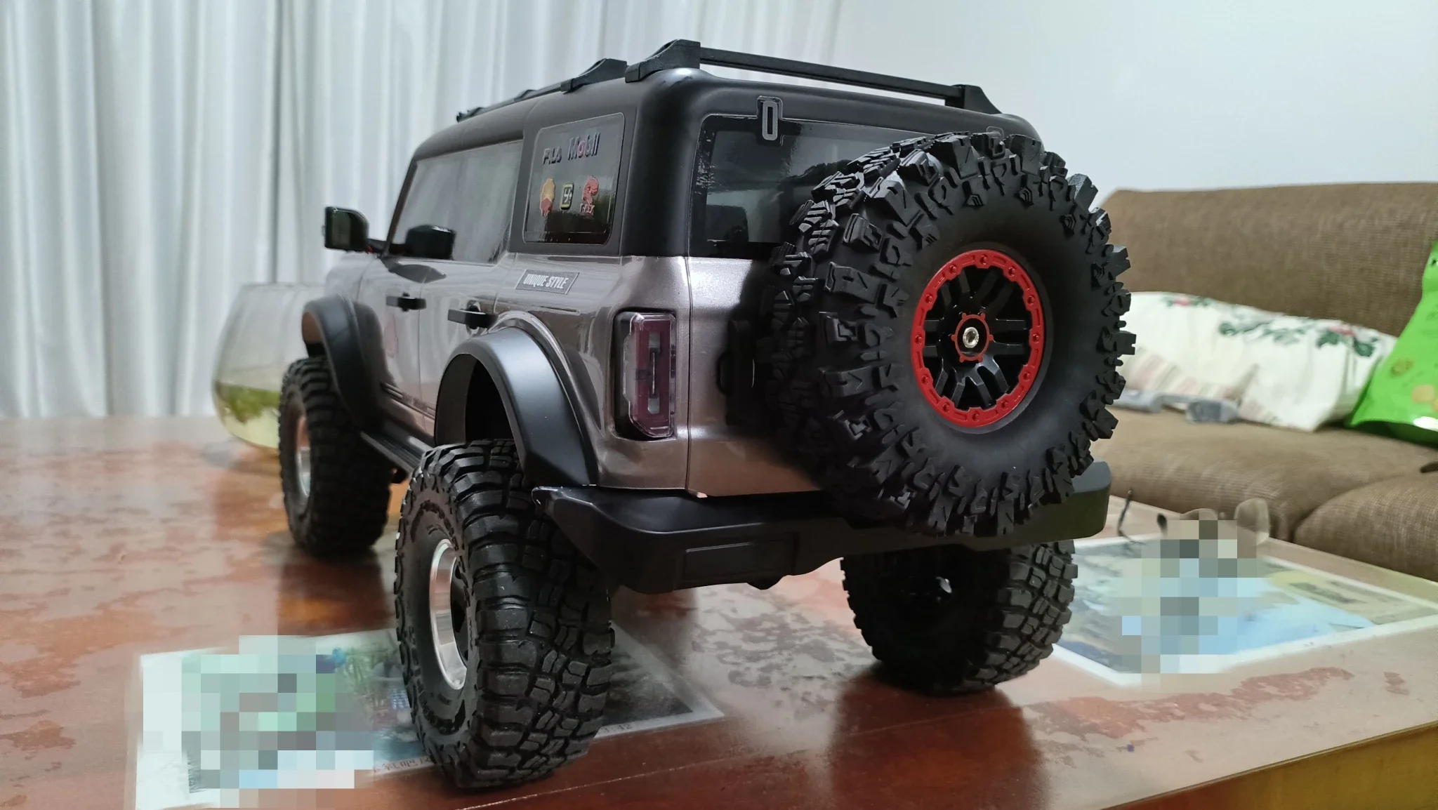 Wltoys-電動ウインチ付きプロフェッショナルrcカー、4wd、4x4、オフ