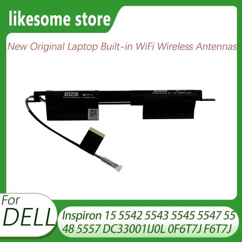 New Original Laptop Builtin WiFi Wireless Antennas For Dell Inspiron