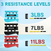Finger Strengthener Finger Exerciser for Forearm and Hand Strengthener Hand Grip Workout Equipment for Musician Rock Climbing 2