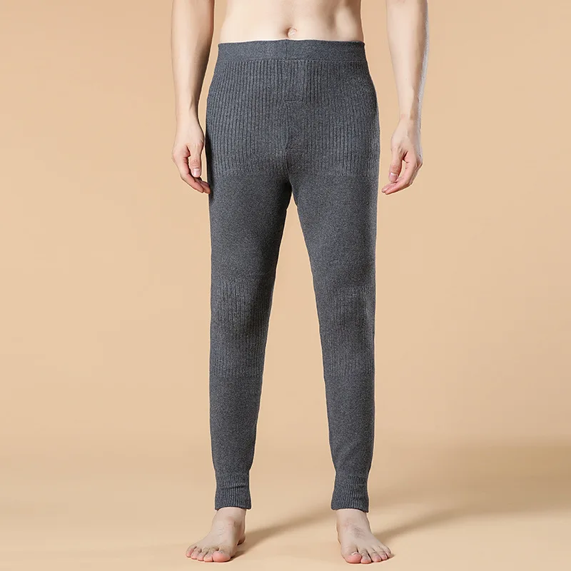 Men's 100% Merino Wool Midweight Bottom Men's Base Layer 100% Merino Wool  Thermal Pants Man Long Johns Warm Wicking Size M-3XL - AliExpress