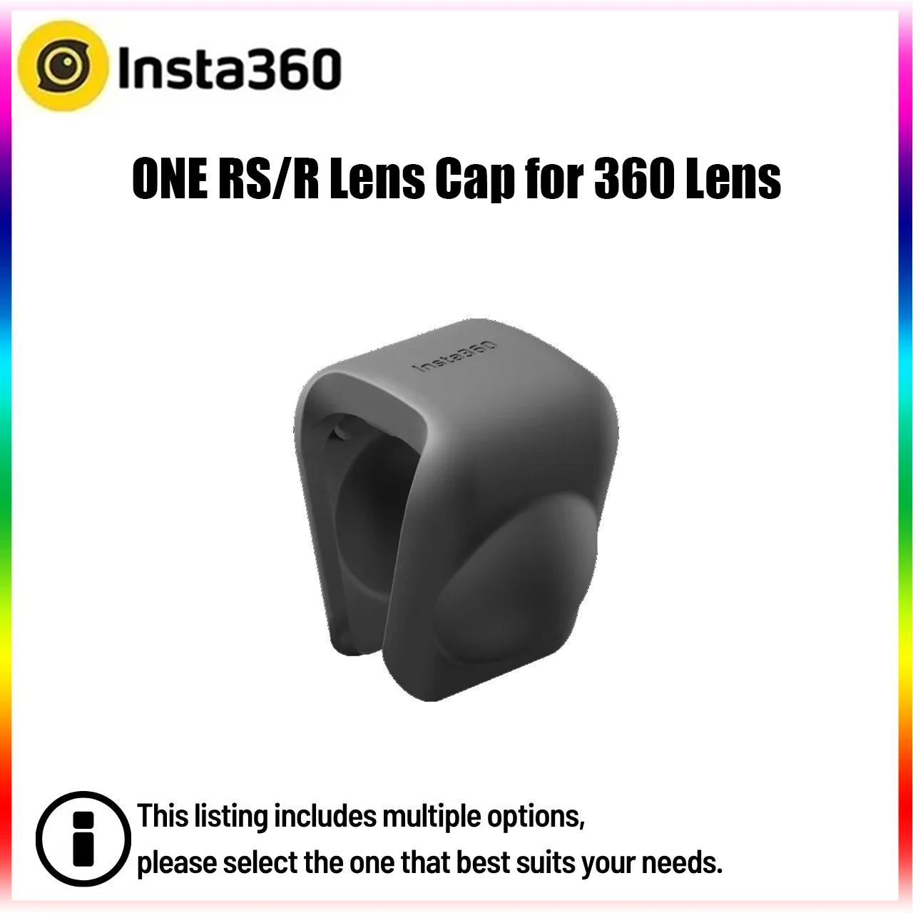 Insta360 ONE RS/R 360 렌즈용 렌즈 캡 포장 없음 오리지널 Insta..