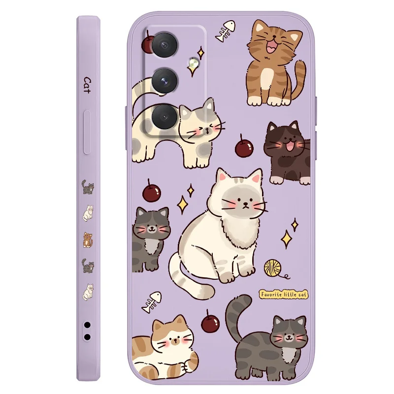 Adorable Cat-Themed Phone Case Cover