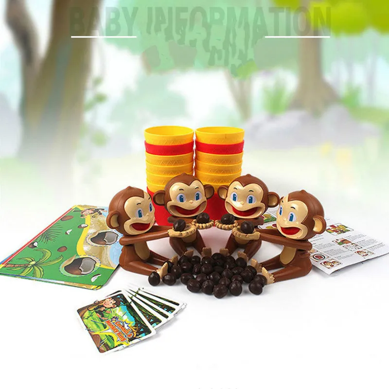 Intellectual Parent-child Interaction Monkey King Catapult Puzzle Game Board Game Toy for Kids Adults Family 3