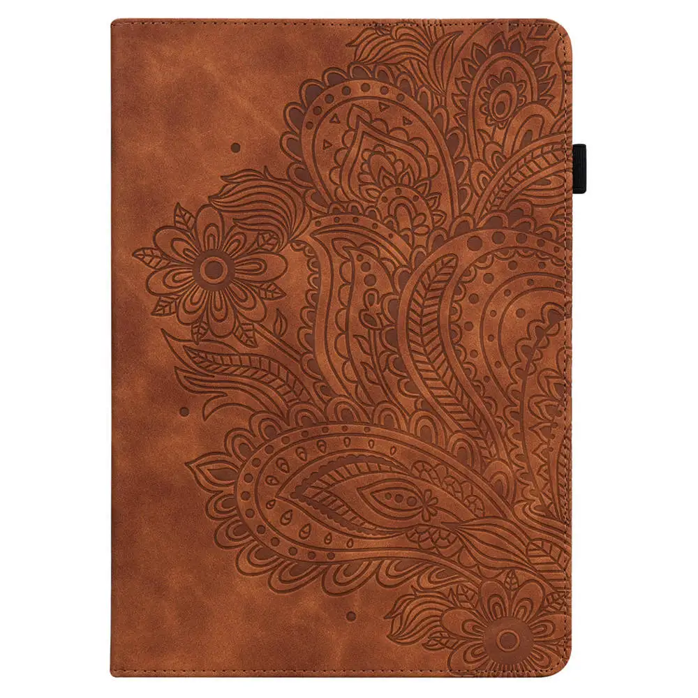 Peafowl Pattern Soft TPU Silicone Tablet Case