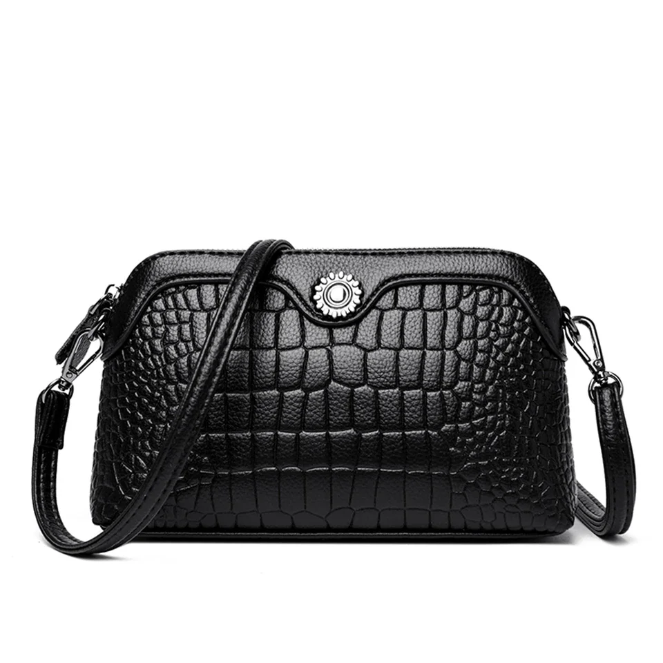 thumbnail image 1 of Bolsos de hombro tipo bandolera pequeños de cuero de alta calidad para mujer, bolsos de lujo para mujer, bolsos de mensajero, bolsos sencillos para teléfono, 1 of 5