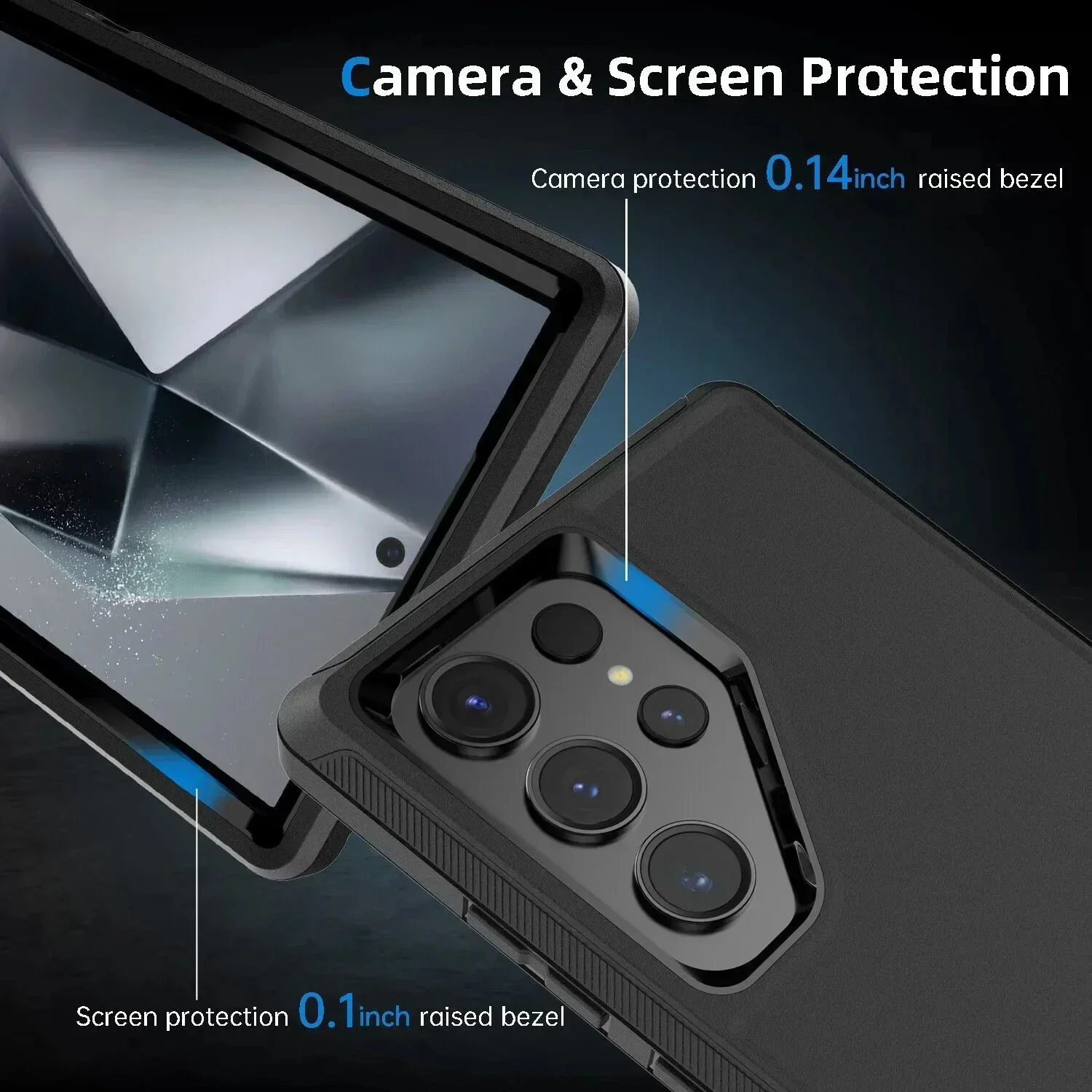 Custodia Armor Otter X Box per Samsung Galaxy A55 S23 S22 S21 S20 S24 Ultra S10 S8 S9 Note 20 10 Custodia antiurto resistente_voghion.com