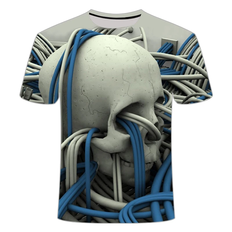 2022 Newest Men's 3d Lion T Shirt Rainbow Colored Head with Glasses Summer Fashion Casual Top Asian Si |