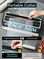Vacuum Packaging Machine for Food Plastic Bags Sealer Sealing Machine Mylar Bags Kitchen Packer Automatic Manual Modes Home Appl 2
