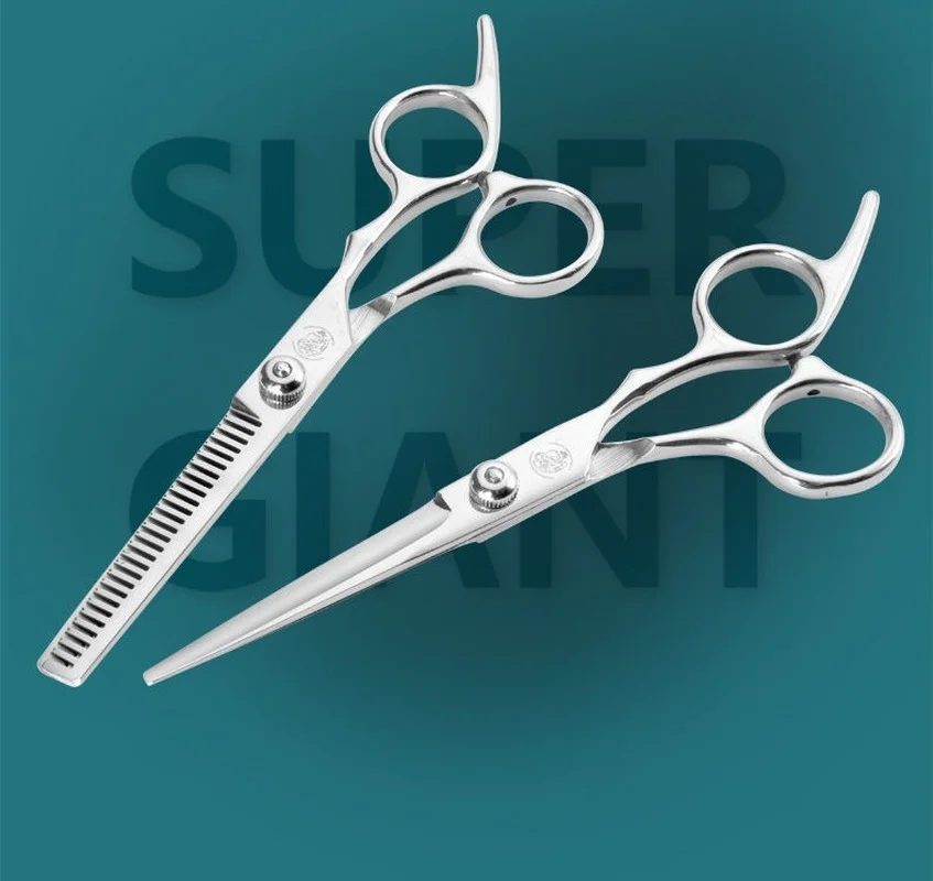 

Professional Hairdressing Scissors Hair Cutting Scissors Stainless Steel Thinning Scissors Barber Shear Accessories 6 Inch Tools