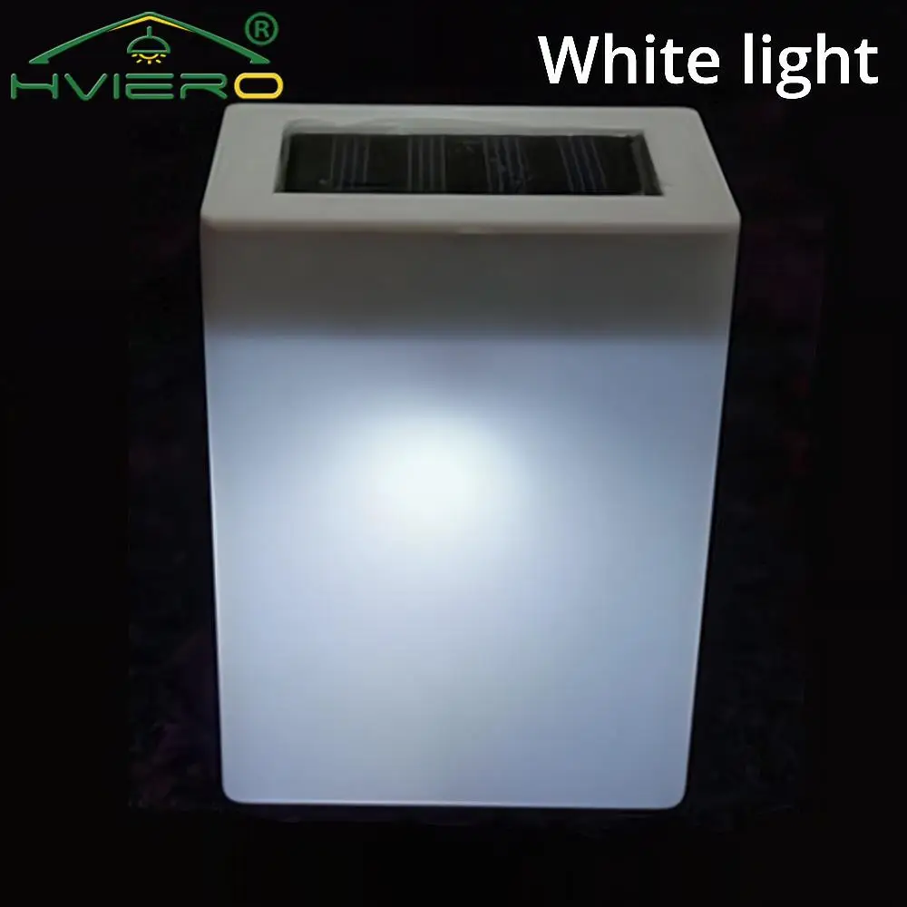 Description Picture 2 of itemLED Solar Night Light Square Corridor Wall Lamp Outdoor Courtyard Park Garden Villa Lawn Fence Eaves House Waterproof Decoration