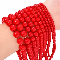 Natural Stone Beads Assortment for Jewelry Making and DIY Creations (Red Jasper Beads)