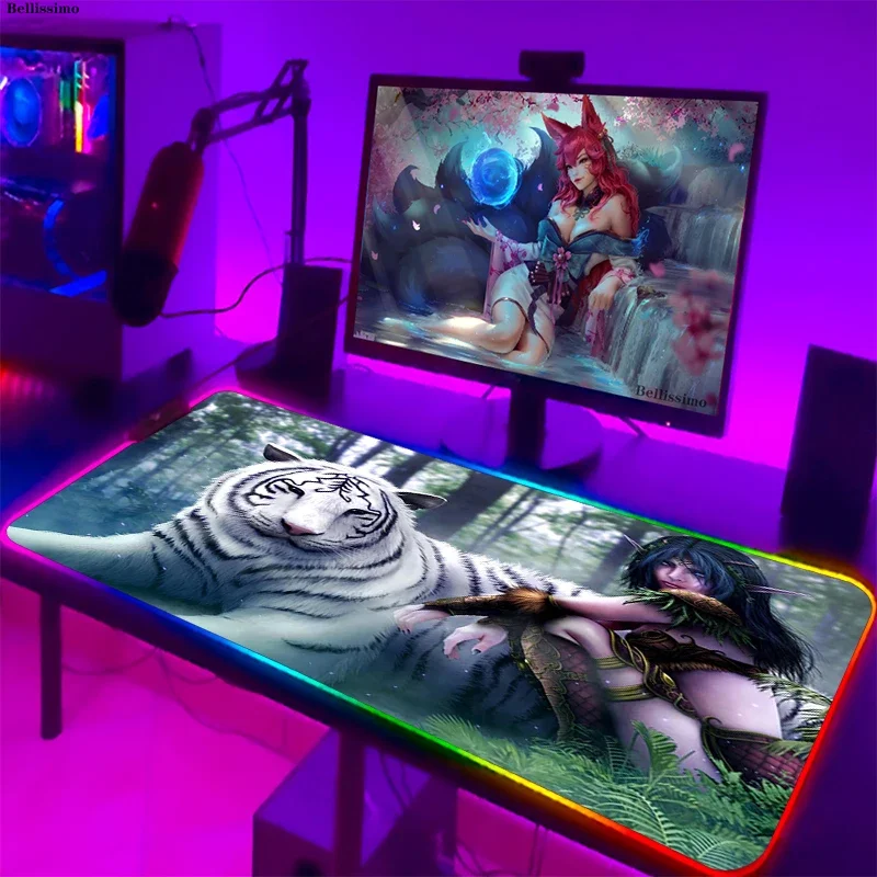   ũƮ 콺 Ʈ Xxl ǻ е, RGB  Ȯ 콺 е Xl Ʈ ̸ PC ̹ Ű, ī ī